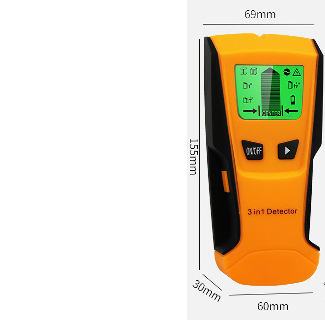 Wall metal detector