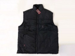 Size XL Big Fit Vest Thermal Sleeveless Black