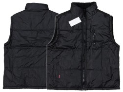 Vest Jacket Sleeveless Warm Zipper Medium Thick Top Coat