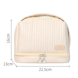 Toast Makeup Bag PU Waterproof And Multifunctional