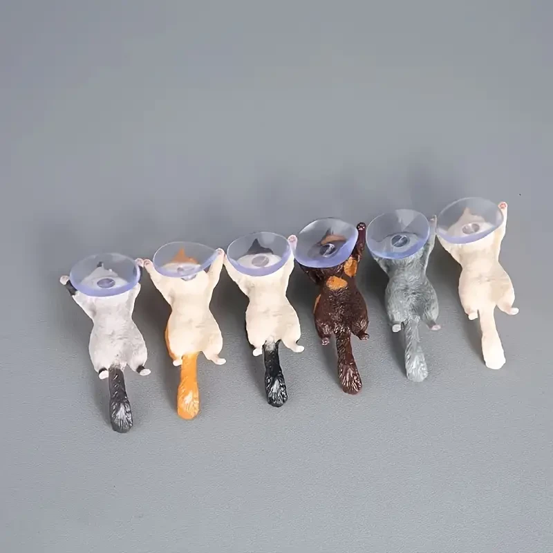 6-Pack Cute Cat Phone & Tablet Holders