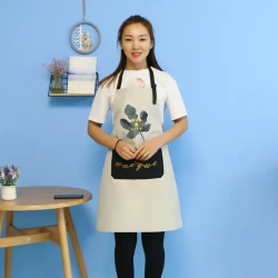 Household Kitchen Waterproof And Oil Proof Apron