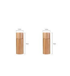 ShirtHousehold Oak Grinder Seasoning Bottle Kitchen Tools