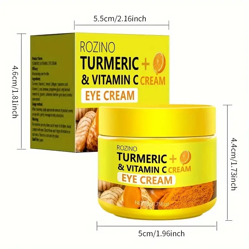 ROZINO Turmeric & Vitamin C 5-Piece Skincare Set: