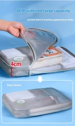L-type Subject Subject Classification File Transparent Test Paper Storage Bag