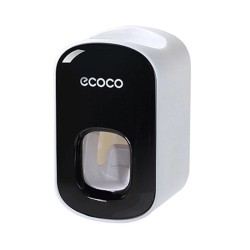 Automatic Toothpaste Dispenser and Toothbrush Holder Set