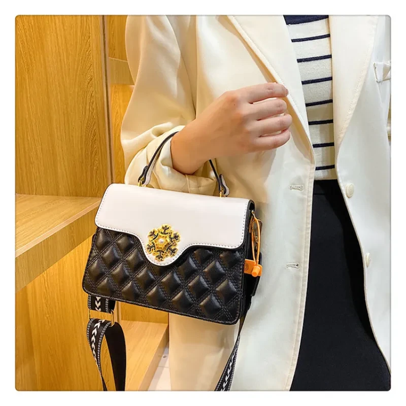 Women's Crossbody Rhombic Western Style