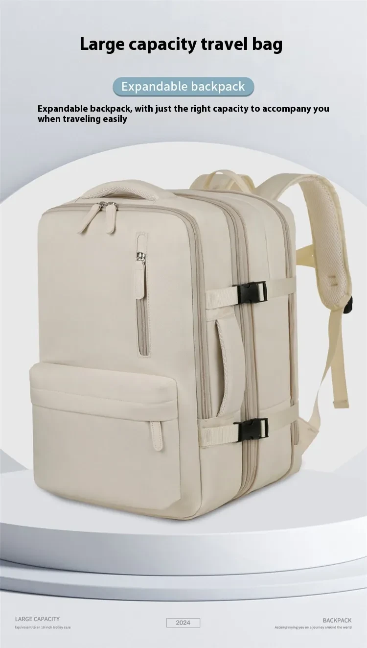 Waterproof USB Rechargeable Student Schoolbag Outdoor Travel