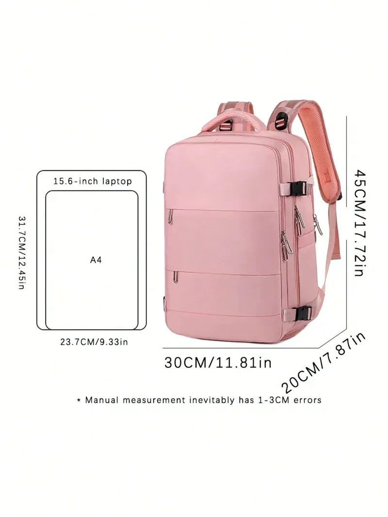 New Travel Backpack Female Large-capacity Dry And Wet Luggage Travel Bags Computer Backpack College Students Bag