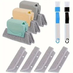 8pcs Window Track Cleaning Brush Set