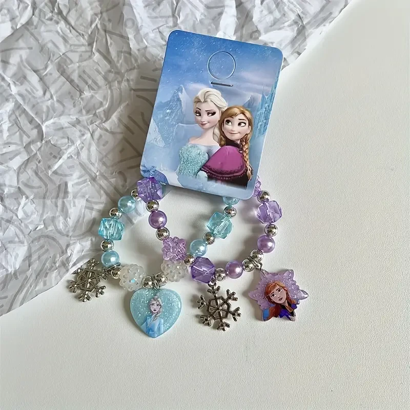 Frozen Princess Anna & Queen Elsa Charm Bracelet