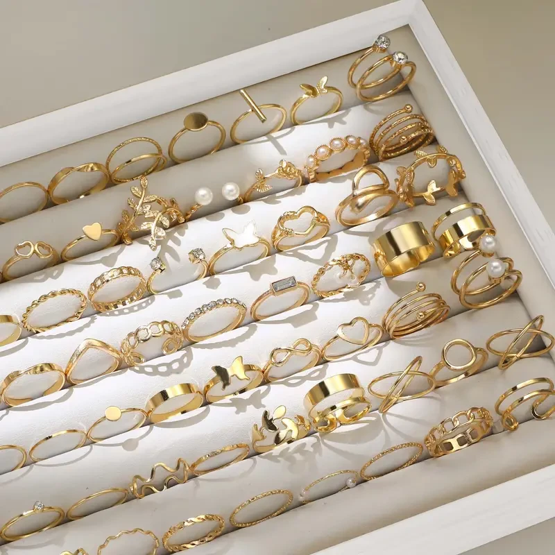 Luxury 68-Piece Ring Set