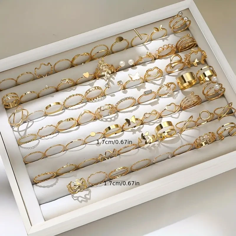 Luxury 68-Piece Ring Set