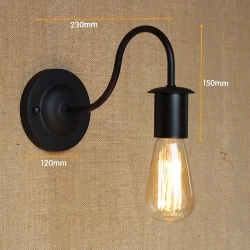 Decorative wall lamp for stairway