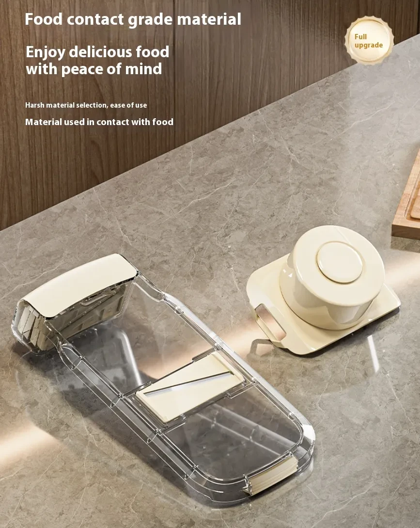 2in1 Multifunctional Vegetable Cutter For Cutting And Draining Vegetables Sturdy Food Chopper Convenient Dicer Kitchen Gadget