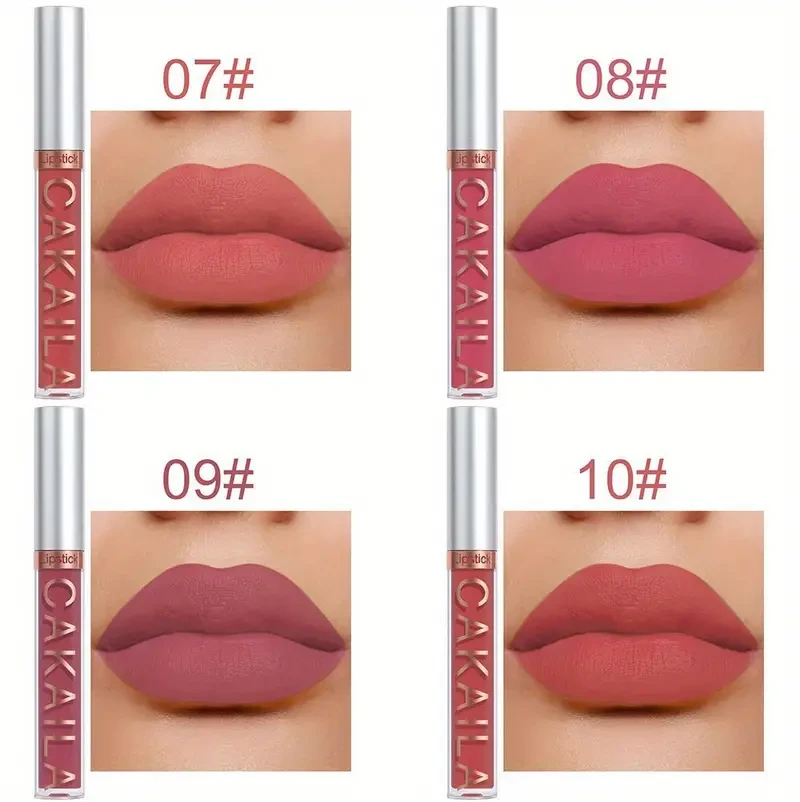 6Pcs Matte Liquid Lipstick Set