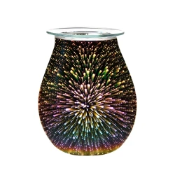 3D glass electric aromatherapy lamp