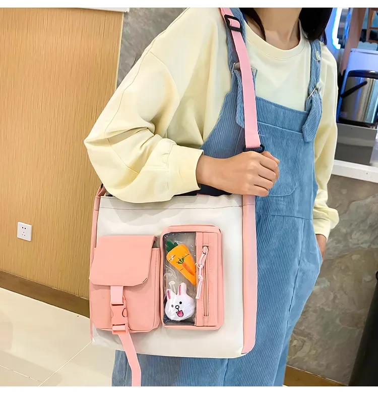 Five-piece Lightweight Student Large Capacity Backpack