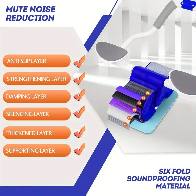 Automatic Rebound Abdominal Wheel with Elbow Support