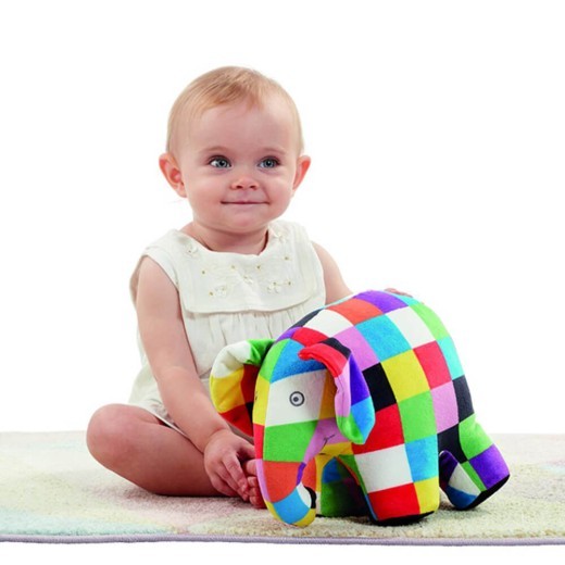 ELMER THE PATCHWORK ELEPHANT SOFT TOY