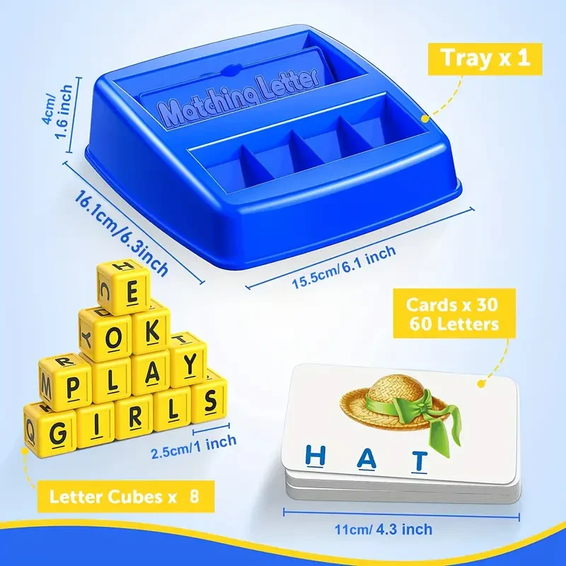 SpellMaster Learning Toy - Word Recognition & Spelling Game