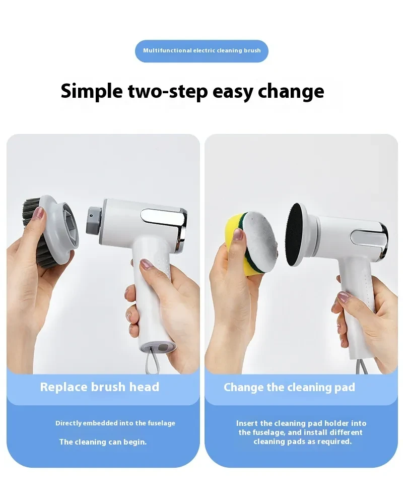 Smart Display Electric Cleaning Brush