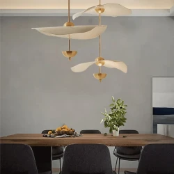 Lotus Leaf Chandelier In Window