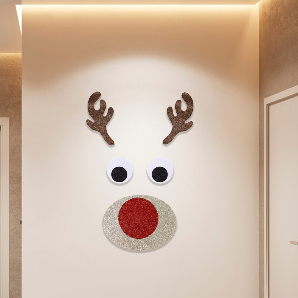 Christmas Decoration Christmas Door Window Stickers