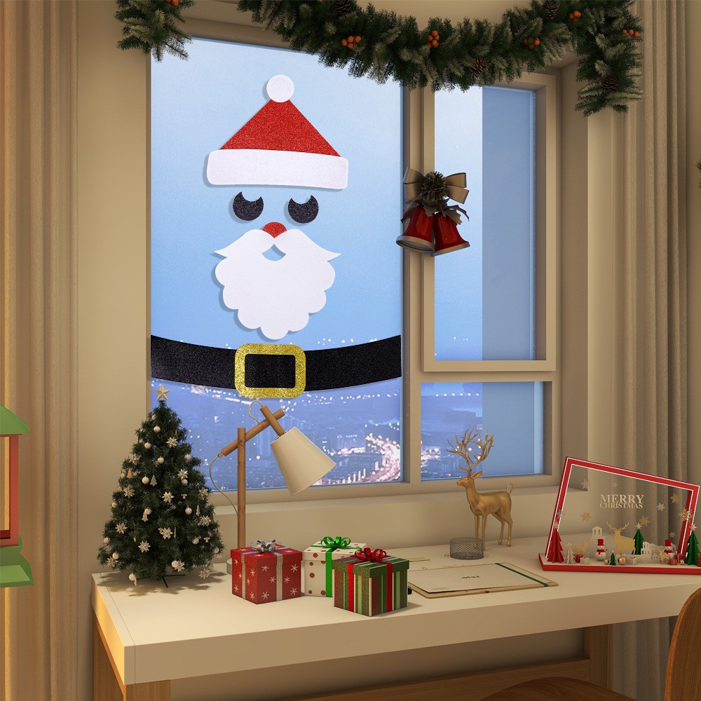 Christmas Decoration Christmas Door Window Stickers