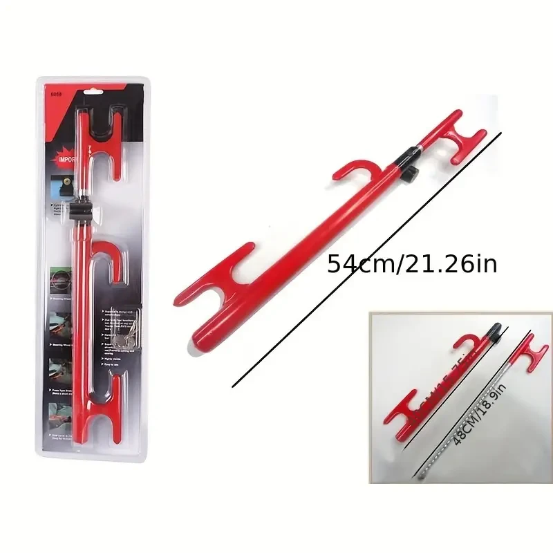 Universal Adjustable Steering Wheel Lock - Anti-Theft Device for Vehicles