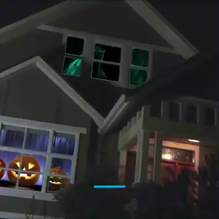 Halloween Holographic Projection