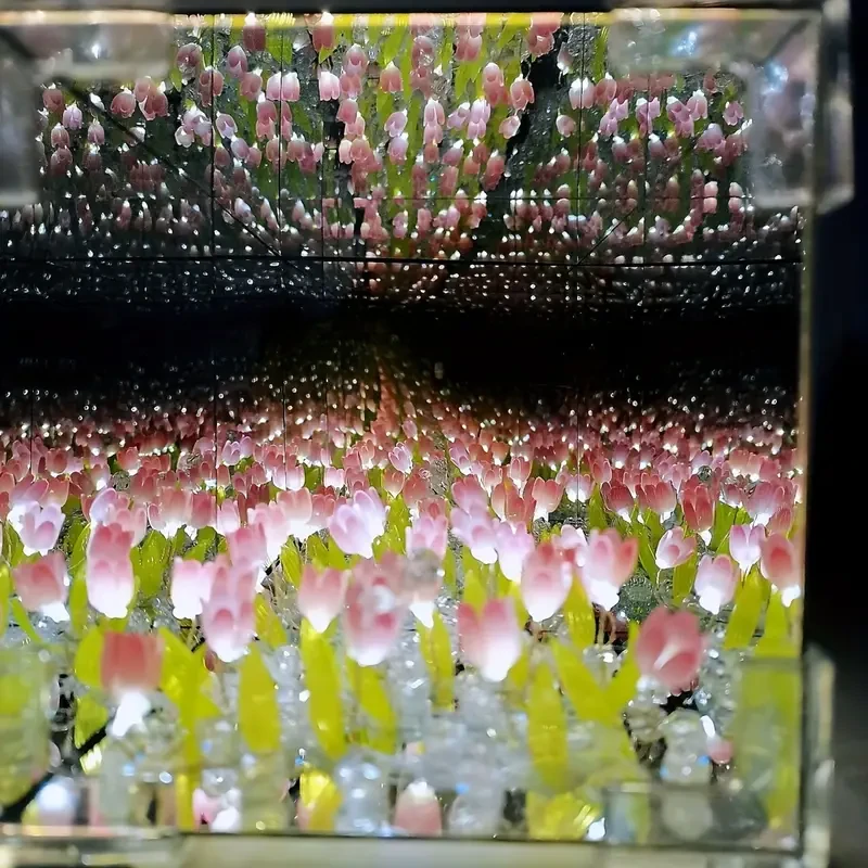 DIY Tulip Flower Sea Desktop Night Light Kit