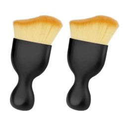 2 Pcs Car Interior Dust Sweeping Soft Brush