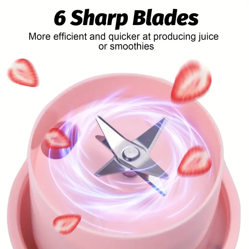 Lixada Portable Blender For Shakes And Smoothies