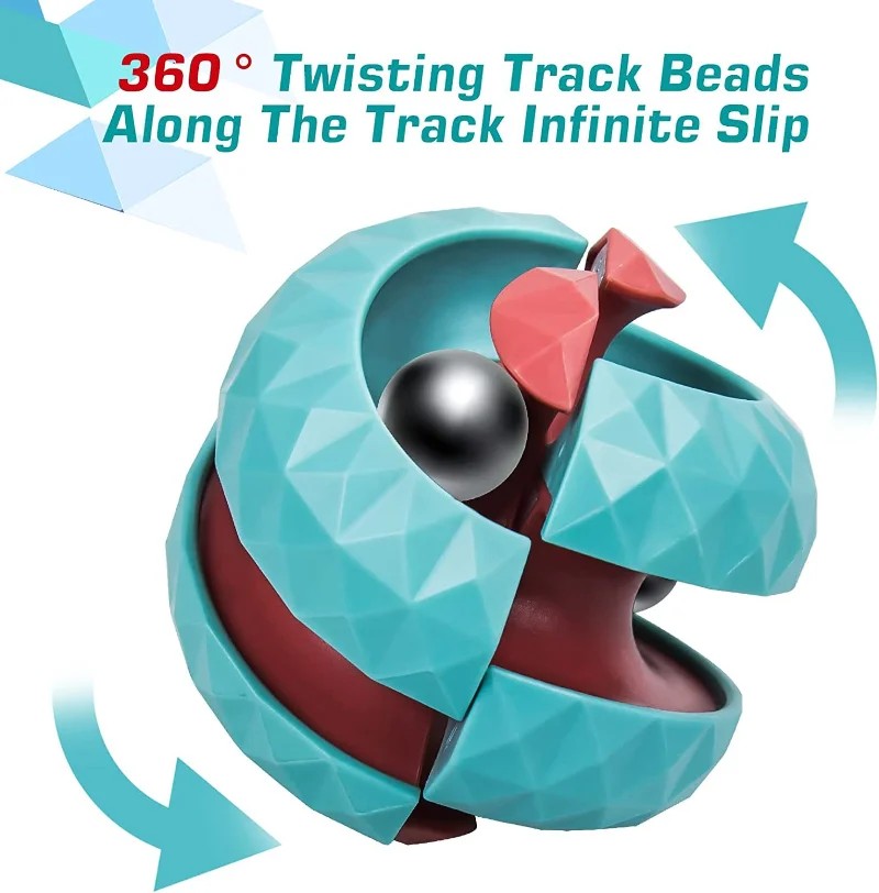 Decompression Orbit Ball Cube Anti-Stress Sensory Fidget Toy for Kids