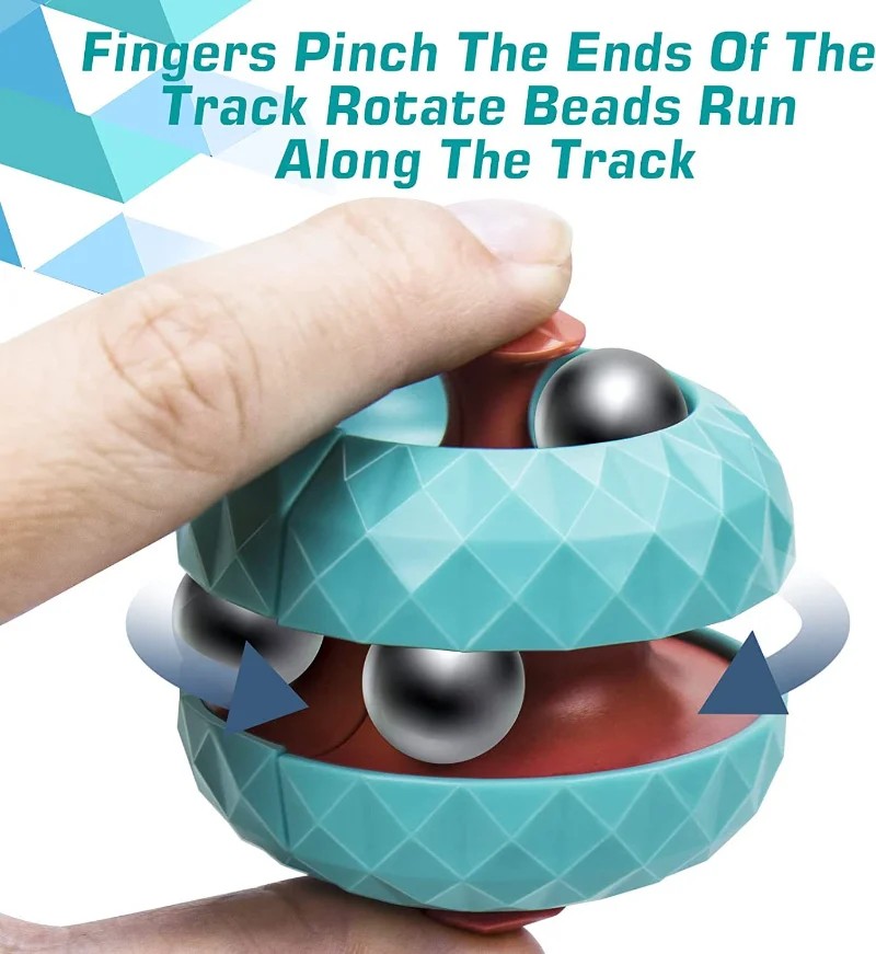 Decompression Orbit Ball Cube Anti-Stress Sensory Fidget Toy for Kids