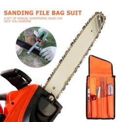 Steel Chainsaw File Bag Set