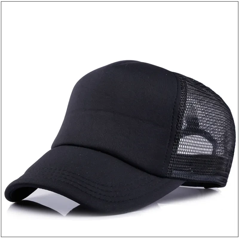 Polyester Cotton Mesh Work Cap with Sun Visor