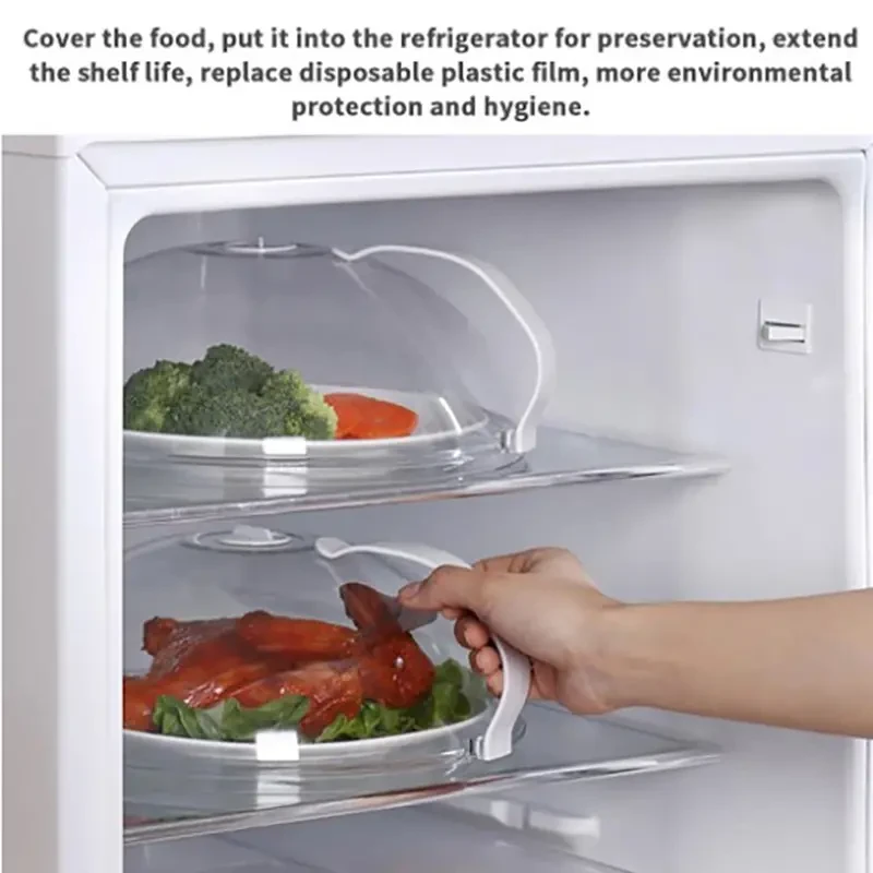 Crystal Clear Microwave Food Cover