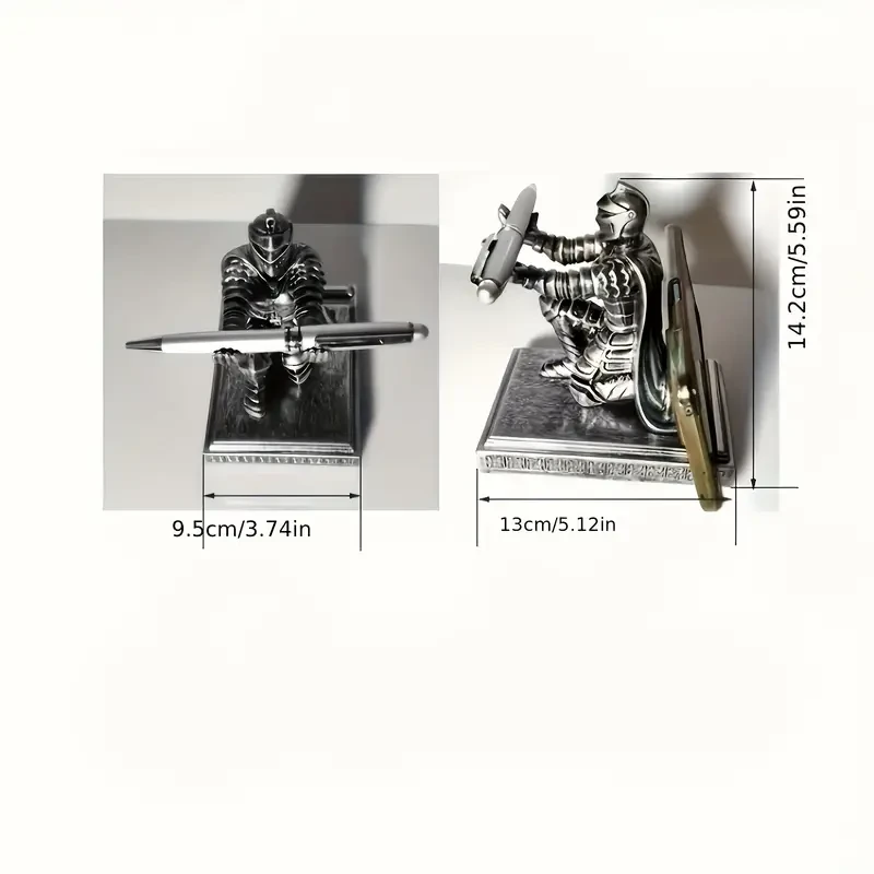Knight Sword Resin Phone Stand & Pen Holder