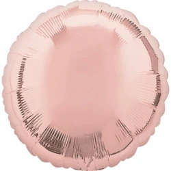 Balloon 45cm Round Rose Gold Foil Balloon
