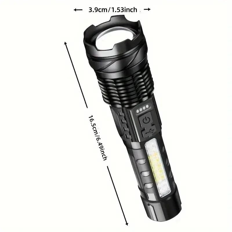 Super Bright Rechargeable Floodlight Torch - Ultra-Long Runtime