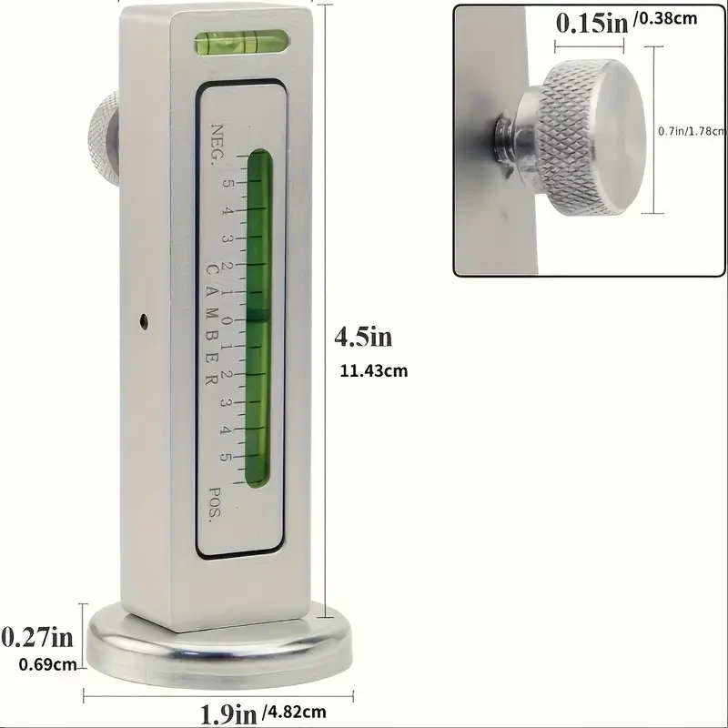 GOXAWEE Magnetic Camber & Caster Alignment Tool