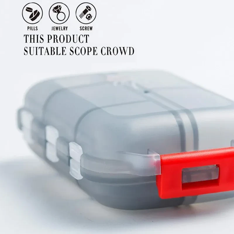 Travel Pill Organizer 10 Grid