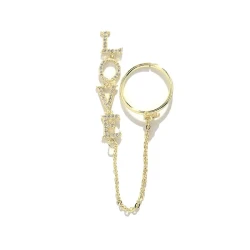 Love Chain Nail Decoration Accessories Manicure
