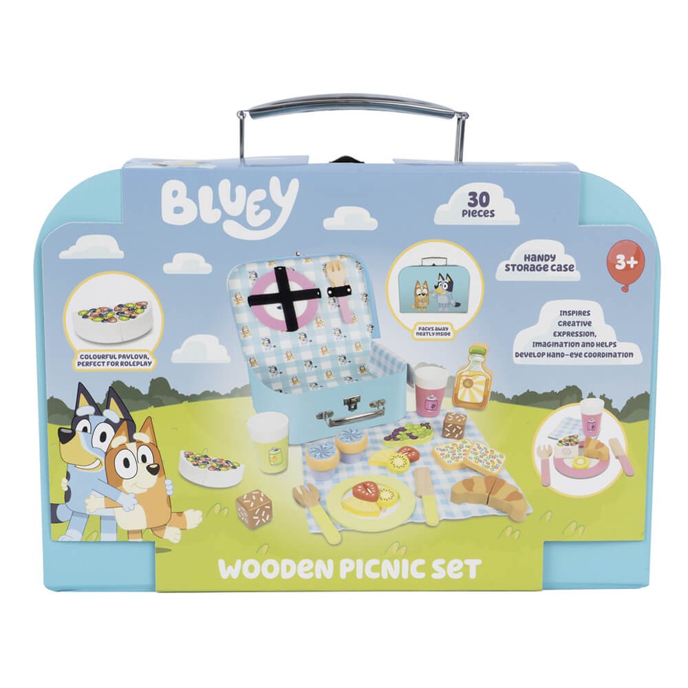 Bluey Wooden Picnic Set