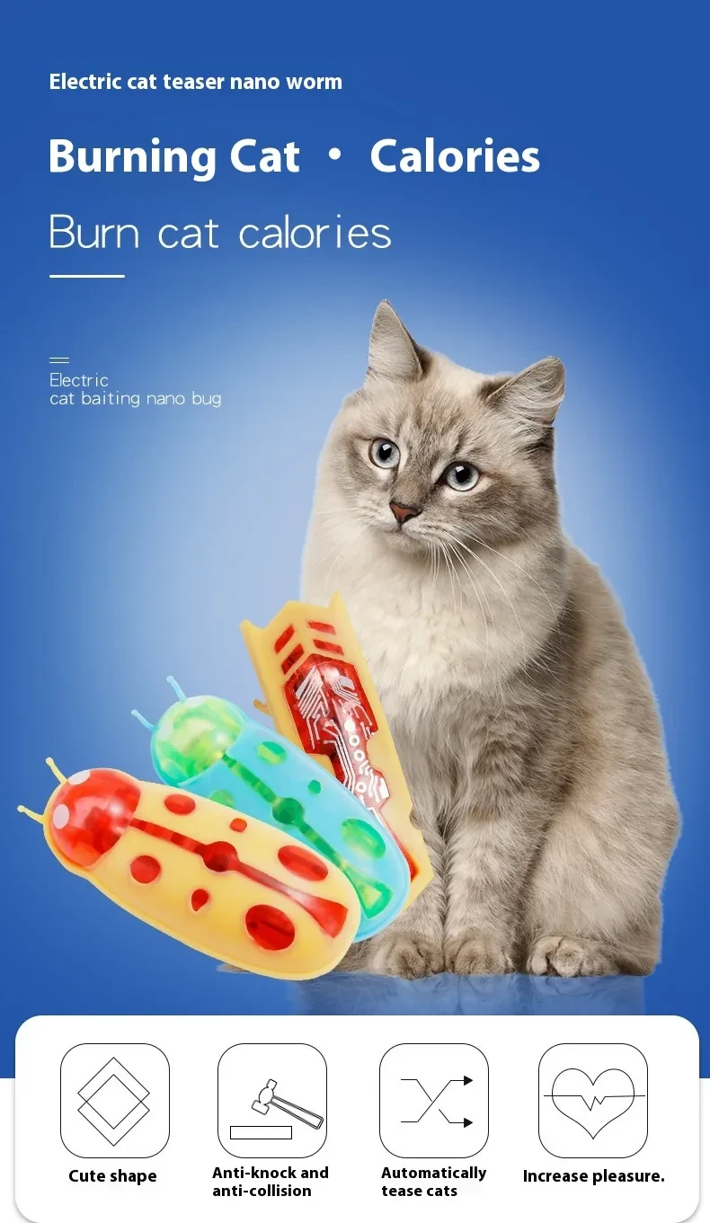 Electric Toothbrush Worm Miniature