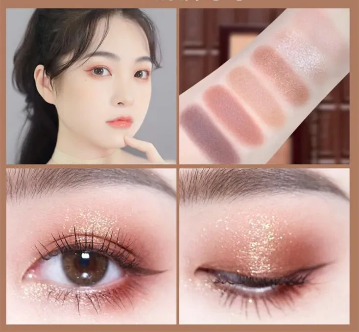 Net Red Taro Milk Six-color Eyeshadow