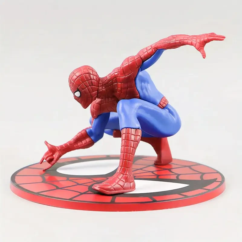 Premium Handcrafted Spider Model - PVC Collectible Figurine for Desktop & Car Decor, Perfect Birthday Gift