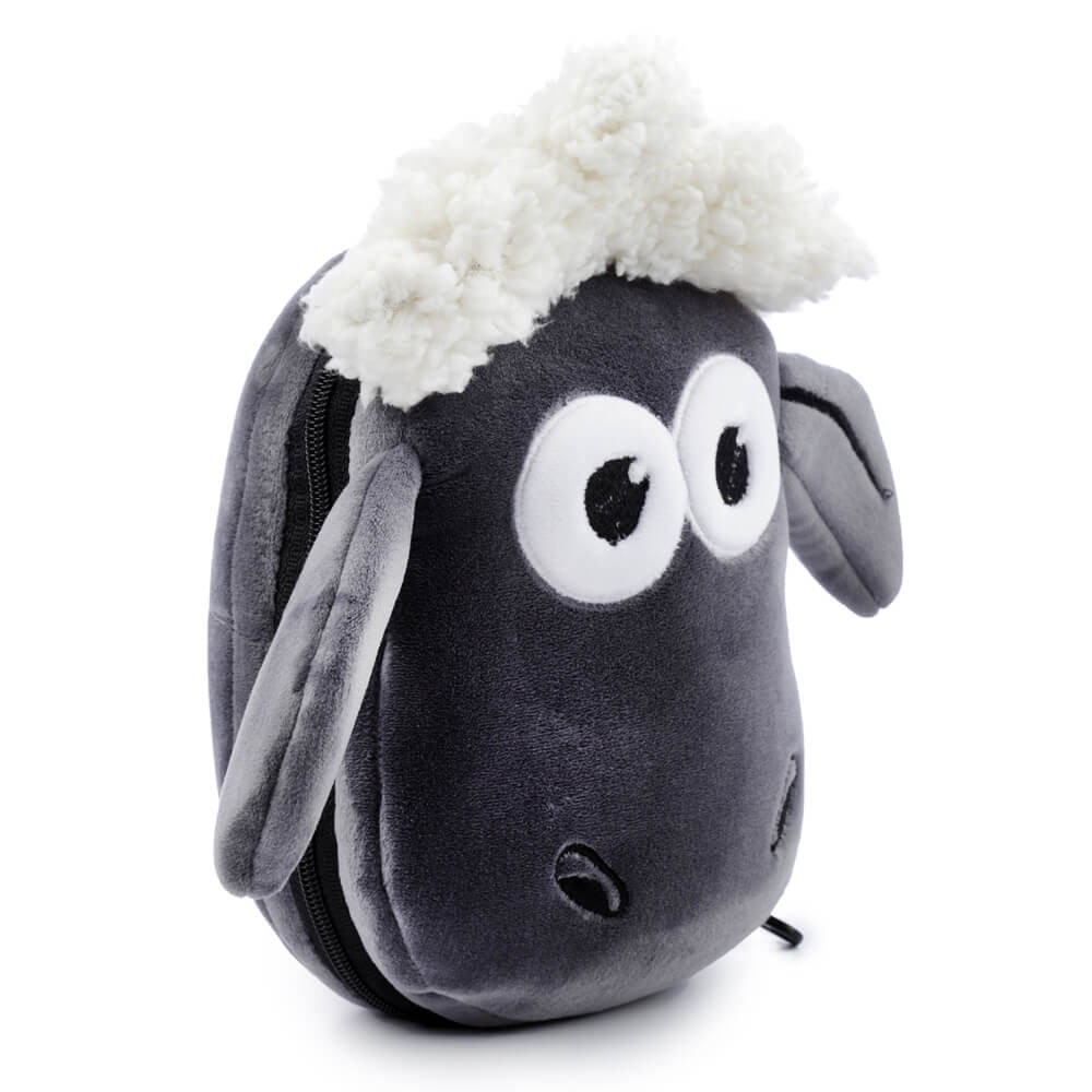 Relaxeazzz Shaum The Sheep Travel Pillow & Eye Mask Set